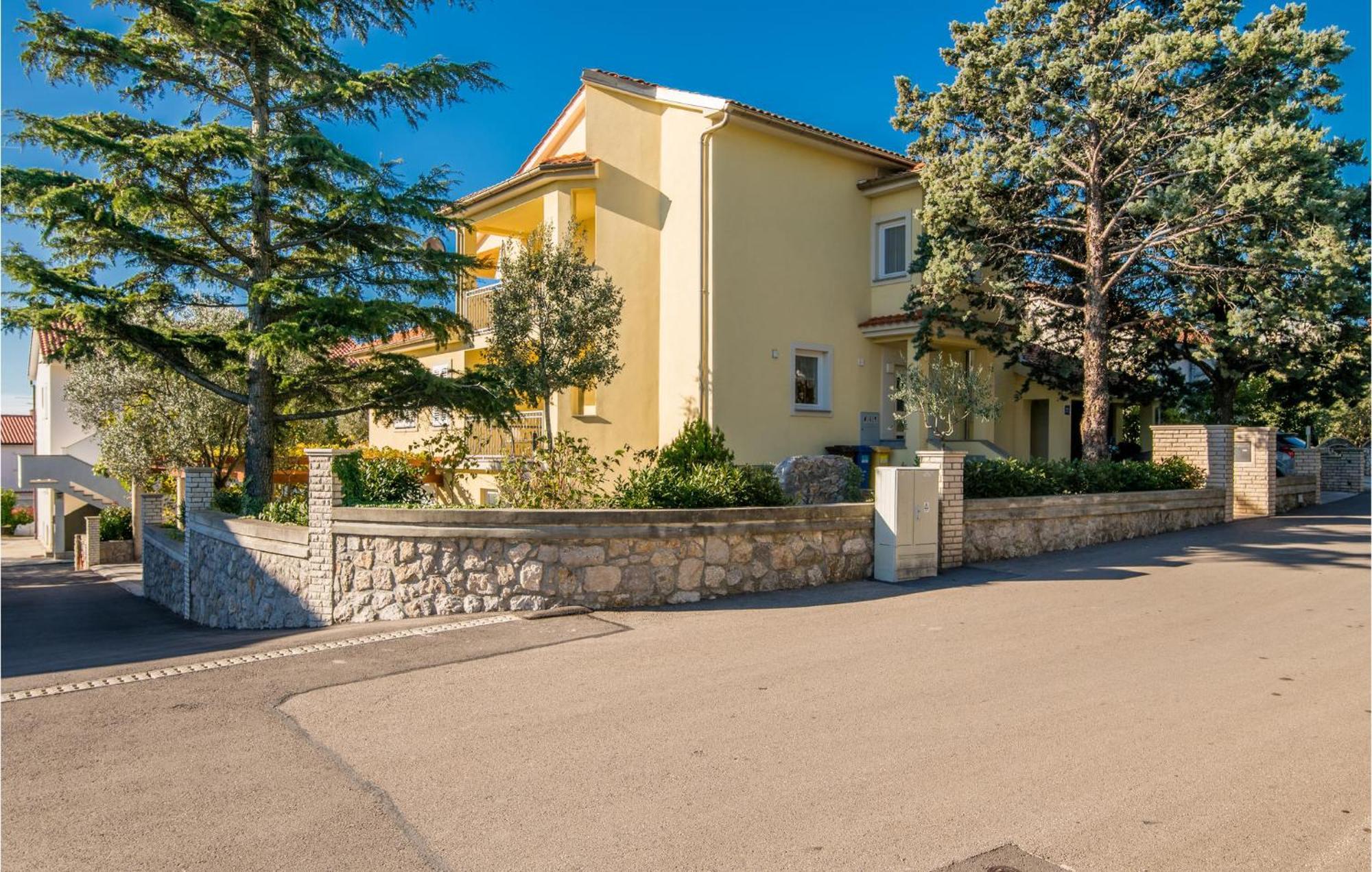 Nice Apartment In Krk With House Sea View Krk Town Esterno foto