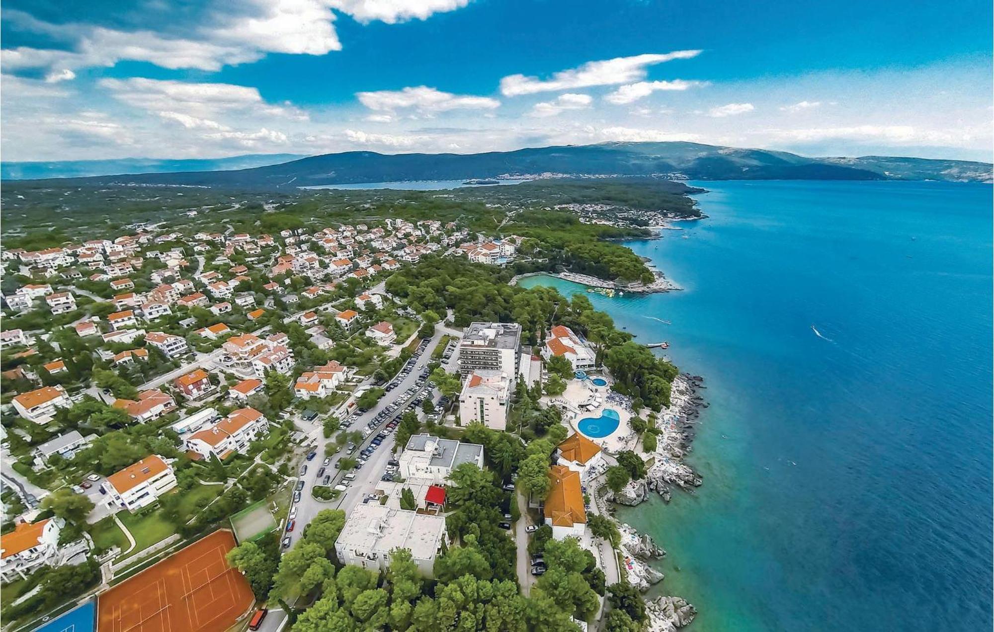 Nice Apartment In Krk With House Sea View Krk Town Esterno foto